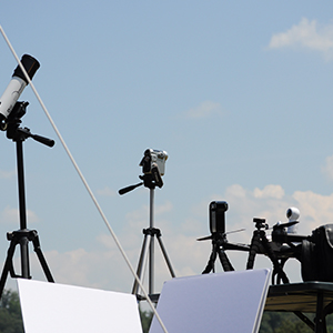 Telescopes are primed and ready for the big moment